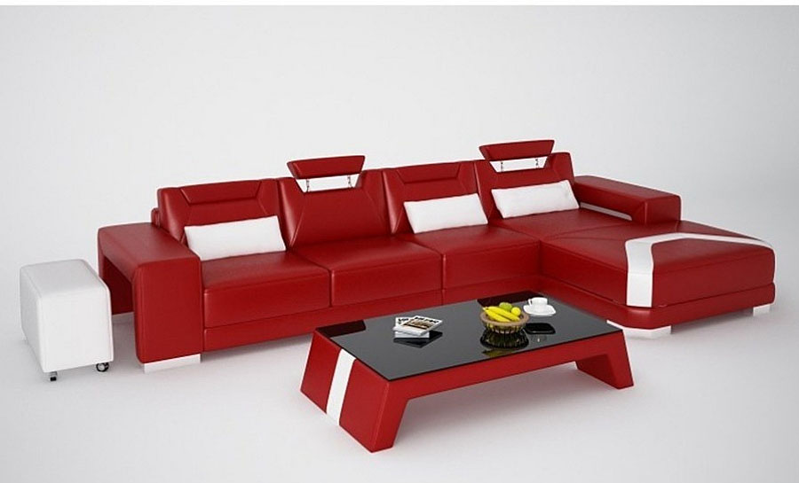 Mason- 3SC Leather Sofa Lounge Set